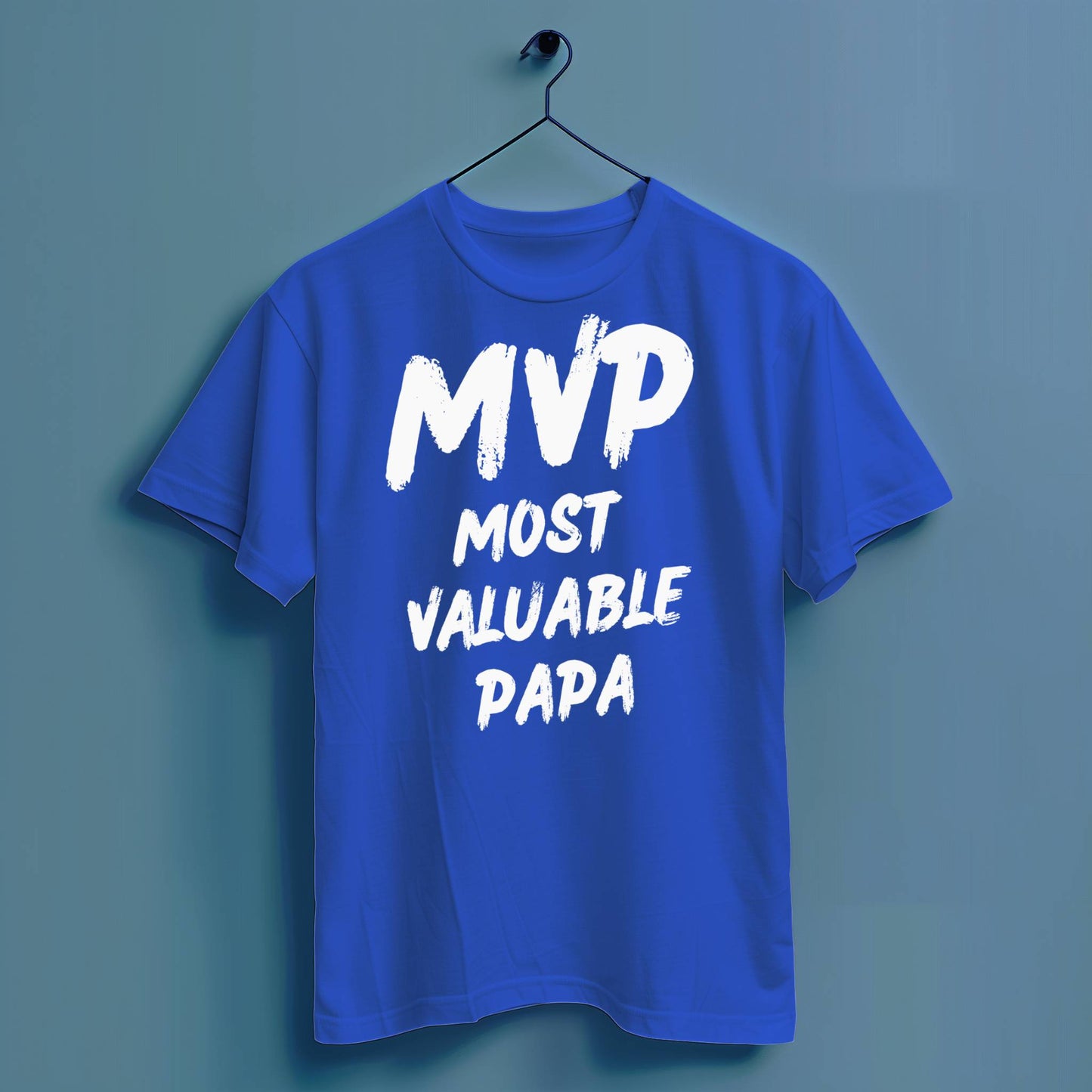 MVP: Most Valuable Papa - Hochwertiges T-Shirt 100% Baumwolle