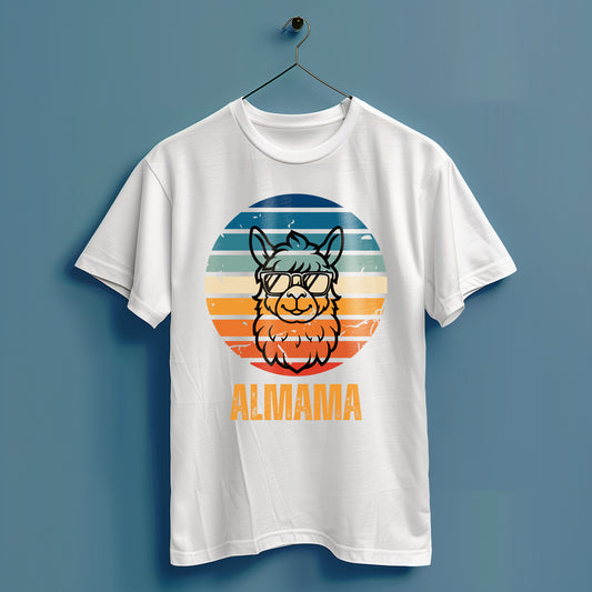 Almama - Hochwertiges T-Shirt 100% Baumwolle