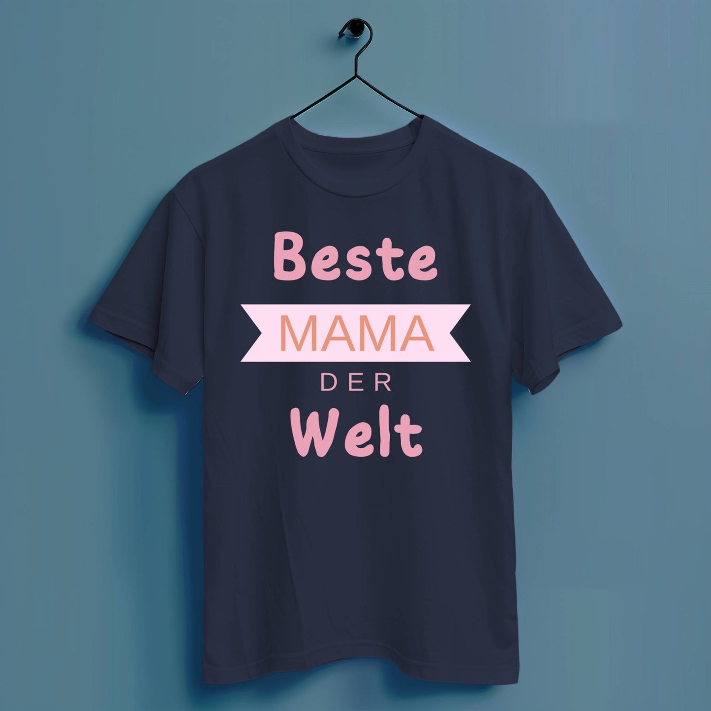 Beste Mama der Welt - Hochwertiges T-Shirt 100% Baumwolle