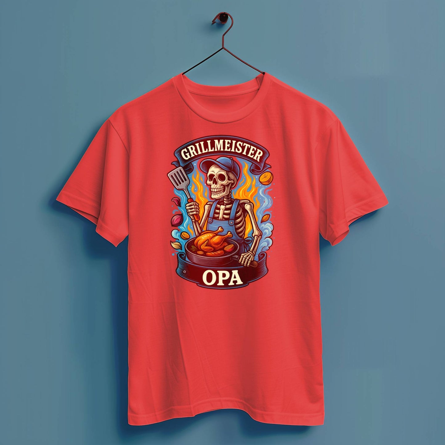 Grillmeister Opa - Hochwertiges T-Shirt