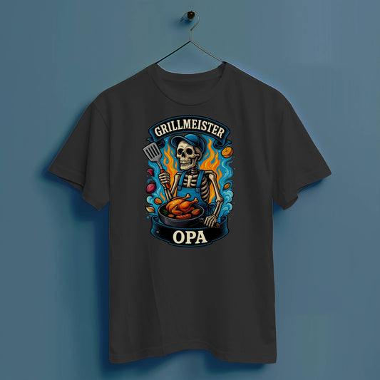 Grillmeister Opa - Hochwertiges T-Shirt