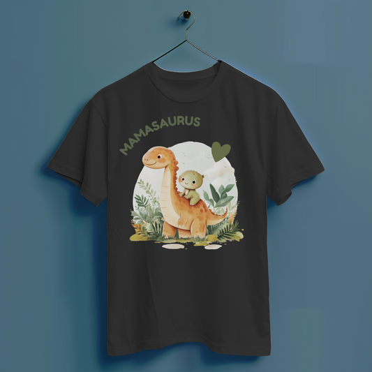 Mamasaurus - Hochwertiges T-Shirt 100% Baumwolle
