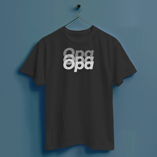 Opa Blurry - Hochwertiges T-Shirt 100% Baumwolle